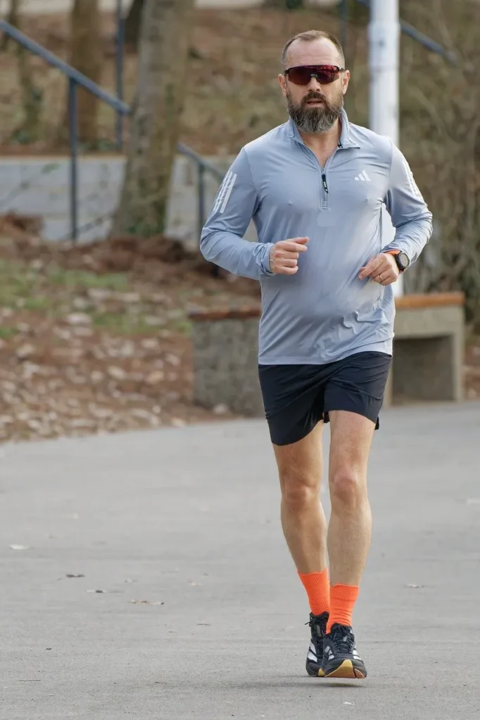 Caminhada rápida para perder peso.